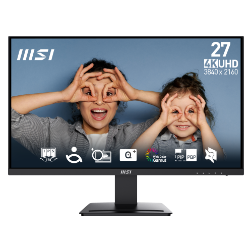 18451-MSI Pro MP273U pantalla para PC 68,6 cm (27") 3840 x 2160 Pixeles 4K Ultra HD Negro