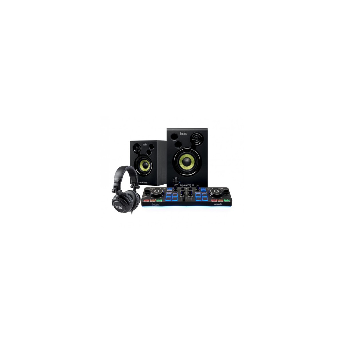 Hercules DJStarter Kit controlador dj Negro