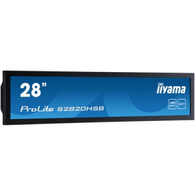 iiyama S2820HSB B1 pantalla de senalizacion 711 cm 28 LCD Pantalla plana para senalizacion digital Negro