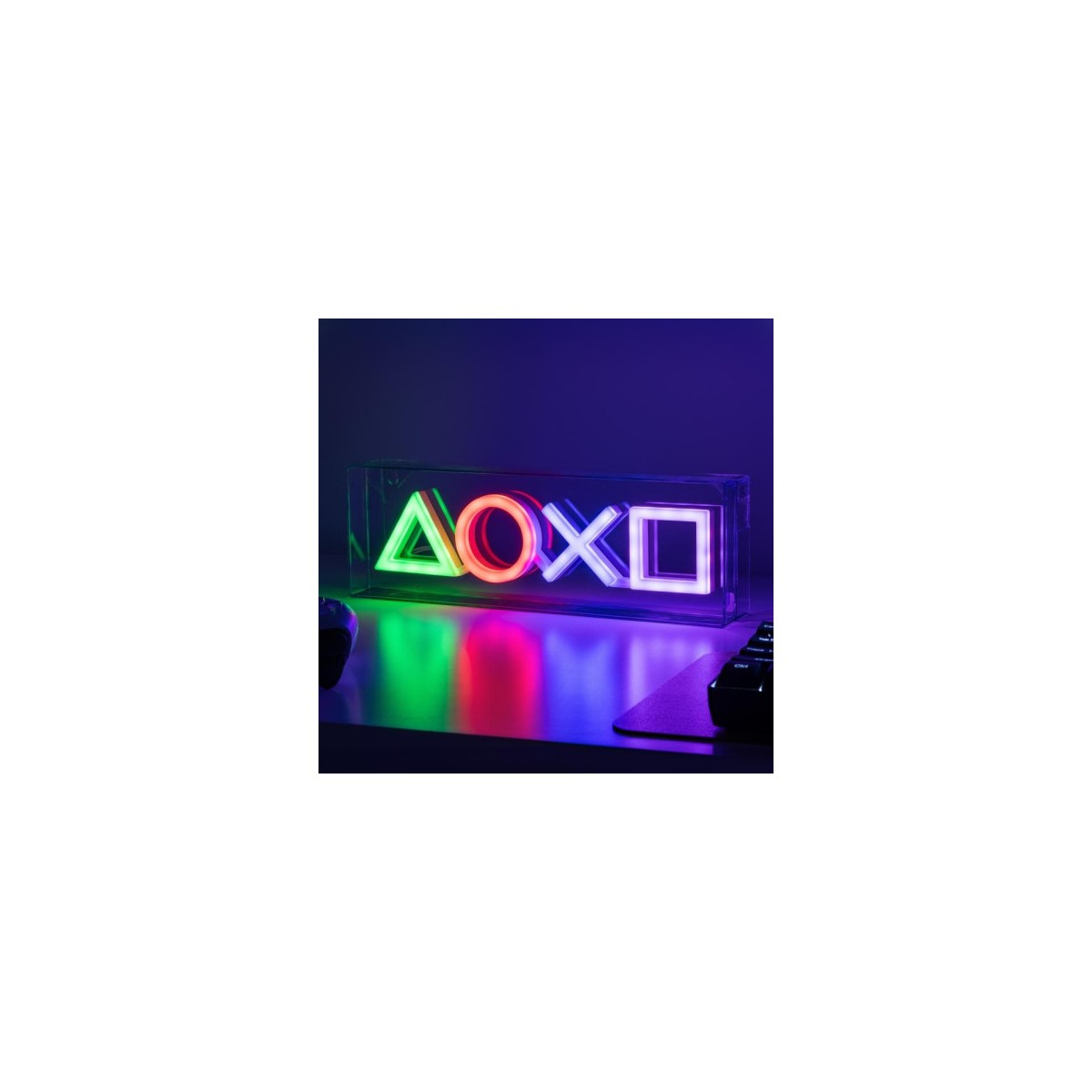 Paladone Playstation LED Neon Light Estante LED