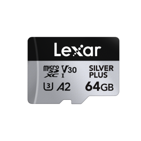 18552-Lexar Professional SILVER PLUS 64 GB MicroSDXC UHS-I Clase 3