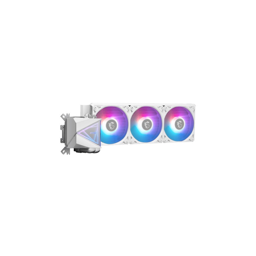 18573-SISTEMA DE REFRIGERACION LIQUIDA MSI PARA CPU MAG CORELIQUID I360 WHITE,INTEL/AMD,RADIADOR 360mm,FAN4PIN,20dBA,ARG 18573-SISTEMA DE REFRIGERACION LIQUIDA MSI PARA CPU MAG CORELIQUID I360 WHITE,INTEL/AMD,RADIADOR 360mm,FAN4PIN,20dBA,ARG