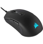 18589-RATON CORSAIR M55 LIGERO, CON CABLE, NEGRO CH-930F000-WW