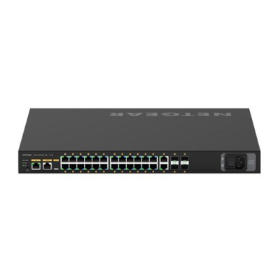 NETGEAR GSM4230P Gestionado L2 L3 L4 Gigabit Ethernet 10 100 1000 Energia sobre Ethernet PoE 1U Negro