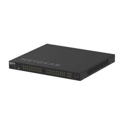 Kramer Electronics M4250 40G8F PoE GSM4248P Gestionado Gigabit Ethernet 10 100 1000 Energia sobre Ethernet PoE 1U Negro