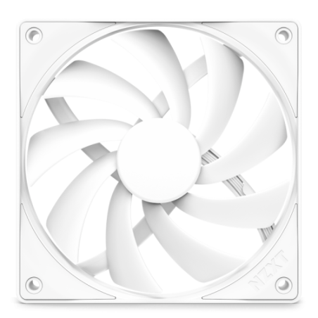 18818-NZXT RF-Q12SF-W2 sistema de refrigeracion para ordenador Carcasa del ordenador Ventilador 12 cm Blanco 1 pieza(s)