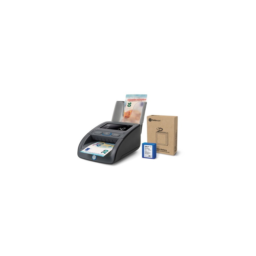 18903-PACK DETECTOR BILLETES FALSOS 155-S + APILADOR RS-100 + BATERIA RECLARGABLE LB-105 SAFESCAN 112-0732 18903-PACK DETECTOR BILLETES FALSOS 155-S + APILADOR RS-100 + BATERIA RECLARGABLE LB-105 SAFESCAN 112-0732