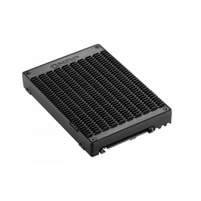 QNAP QDA UMP caja para disco duro externo U2 Caja externa para unidad de estado solido SSD Negro