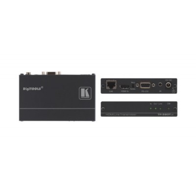 Kramer Electronics TP 580TXR extensor audio video Transmisor de senales AV Negro