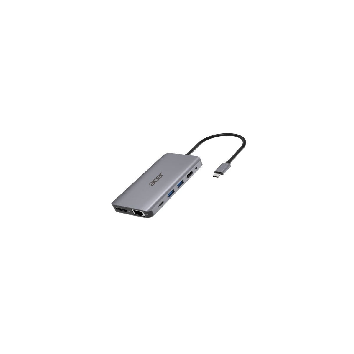 Acer HPDSCAB009 base para portatil y replicador de puertos Alambrico USB 32 Gen 1 31 Gen 1 Type C Plata