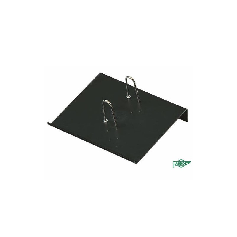 1900-SOPORTE PORTACALENDARIO EN PLASTICO 160X35X205 MM. COLORE NEGRO FAIBO 98-02