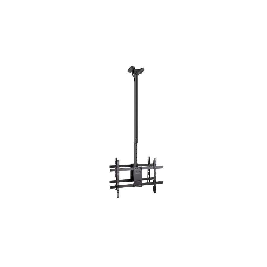 19051-TooQ Soporte de Techo para 2 Pantallas 43"-86", Negro 19051-TooQ Soporte de Techo para 2 Pantallas 43"-86", Negro