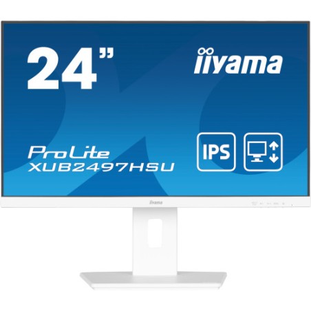 19233-iiyama ProLite XUB2497HSU-W2 pantalla para PC 60,5 cm (23.8") 1920 x 1080 Pixeles Full HD LED Blanco