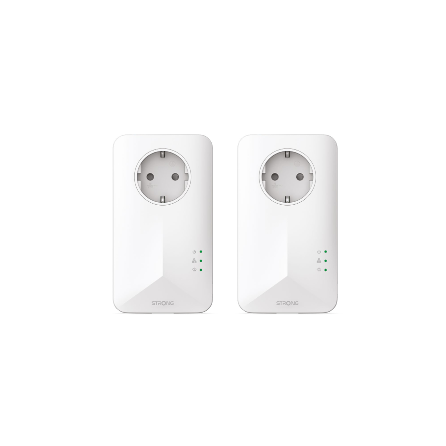 19272-Strong PowerLine 1000 Kit 1000 Mbit/s Ethernet Blanco 2 pieza(s)