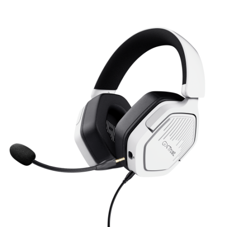 19411-Trust GXT492W Carus Auriculares Alambrico Diadema Juego Blanco