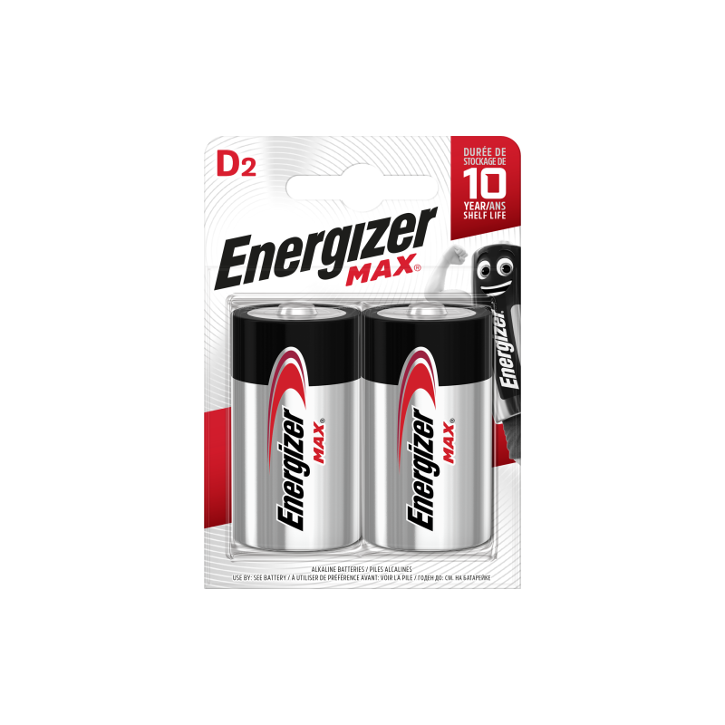 1951-Energizer MAX - D Bateria de un solo uso Alcalino