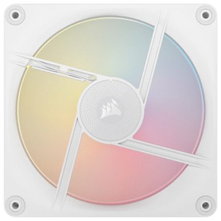 19653-Corsair iCUE LINK LX140-R RGB Carcasa del ordenador Ventilador 14 cm Blanco 1 pieza(s)