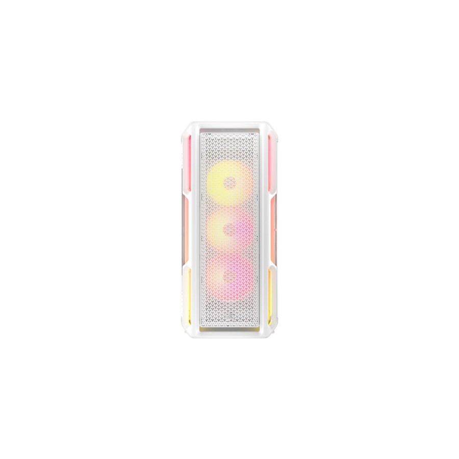 19688-CAJA CORSAIR 5000T LX RGB TEMPERED GLASS MID-TOWER CASE WHITE CC-9011299-WW