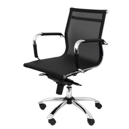 197-SILLON MODELO BARRAX SIMIL PIEL NEGRO PIQUERAS Y CRESPO 204CBNE