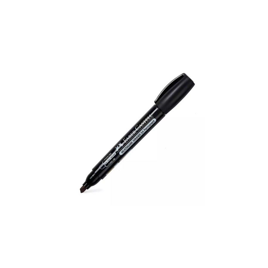 19742-MARCADOR MULTIMARK WINNER 54-E NEGRO PUNTA BISELADA Y SIN CLIP FABER CASTELL 153199 19742-MARCADOR MULTIMARK WINNER 54-E NEGRO PUNTA BISELADA Y SIN CLIP FABER CASTELL 153199