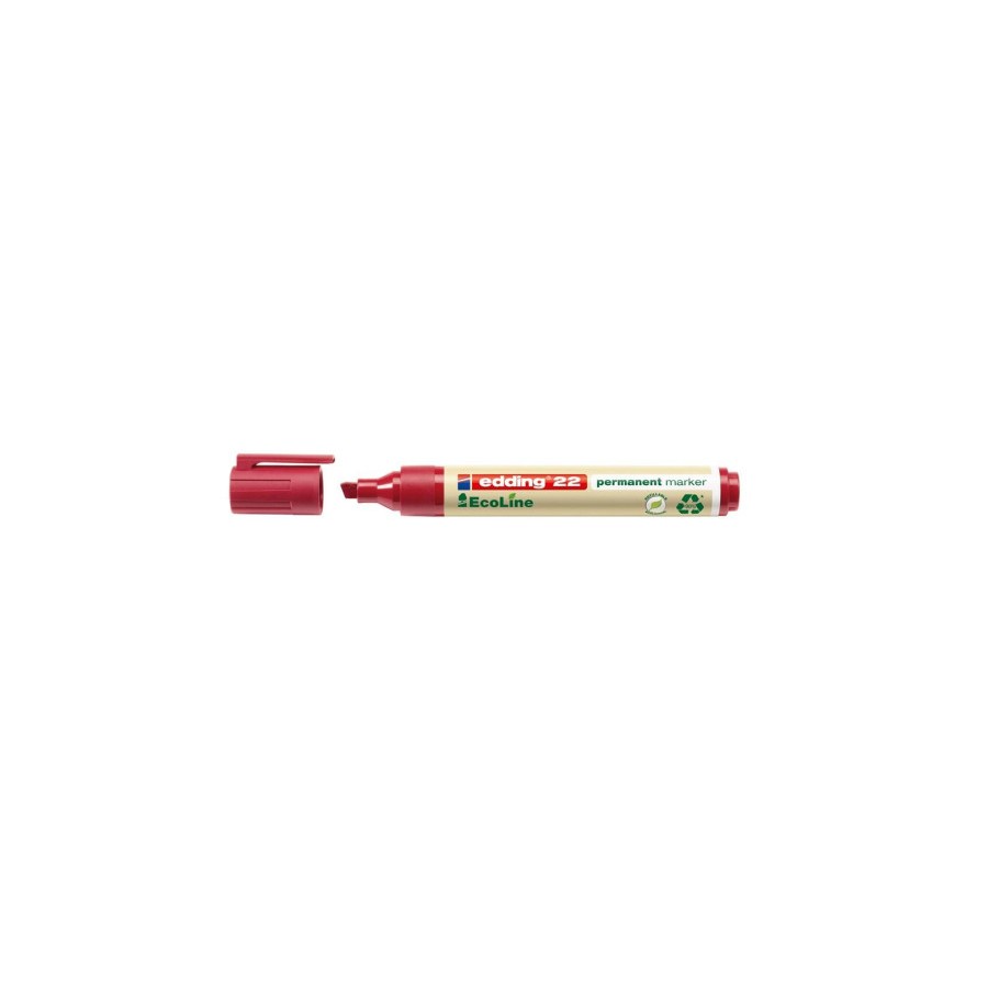 19753-MARCADOR PERMANENTE EDDING ECOLINE 22 COLOR ROJO EDDING 22-002 19753-MARCADOR PERMANENTE EDDING ECOLINE 22 COLOR ROJO EDDING 22-002