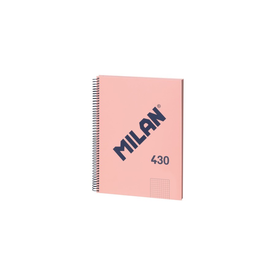 19840-LIBRETA CON ESPIRAL, PAPEL CUADRICULADO, 80 HOJAS A4, SERIE 1918, ROSA MILAN 57143E80P 19840-LIBRETA CON ESPIRAL, PAPEL CUADRICULADO, 80 HOJAS A4, SERIE 1918, ROSA MILAN 57143E80P