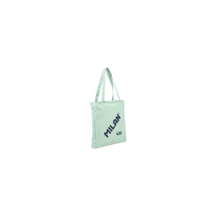 19883-BOLSO SHOPPER COLECCION 430 SINCE 1918, VERDE MILAN 62102SNCGR