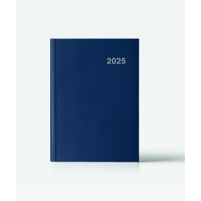 AGENDA 2025 PARIS DIA PAGINA 15X21 AZUL MARINO CASTELLANO INGRAF 355413