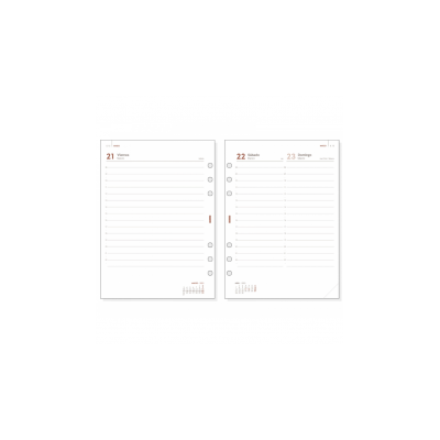 RECAMBIO ANUAL 2025 R1098 OPEN1000 155X215MM DIA PAGINA FINOCAM 711680025