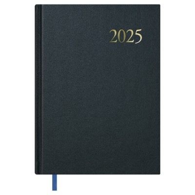 AGENDA 2025 SEGOVIA DIA PAGINA 17 X 24 CM COLOR NEGRO DOHE 12865 25