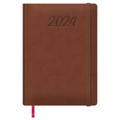 AGENDA 2025 MANAOS SEMANA VISTA 17 X 24 CM COLOR MARRoN DOHE 12760 25