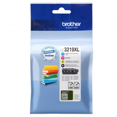 Brother LC 3219XLVAL cartucho de tinta Original Negro Cian Magenta Amarillo