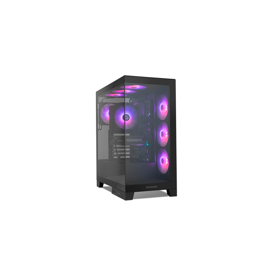 20262-NOX Hummer Glock Black Midi Tower Negro 20262-NOX Hummer Glock Black Midi Tower Negro