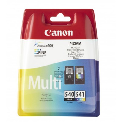 CANON PACK CARTUCHO TINTA NEGRO COLOR PG 540 CL 541 MG2250 MG3150 MG3250 MG4150 MG4250 MX375 MX435 MX455 MX515 MX525