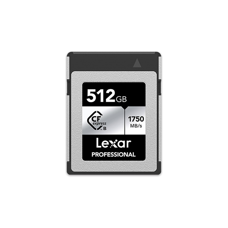 20337-LEXAR 512GB PROFESSIONAL CFEXPRESS TYPE B CARD SILVER, UP TO 1750MB/S READ 1300MB/S WRITE 20337-LEXAR 512GB PROFESSIONAL CFEXPRESS TYPE B CARD SILVER, UP TO 1750MB/S READ 1300MB/S WRITE