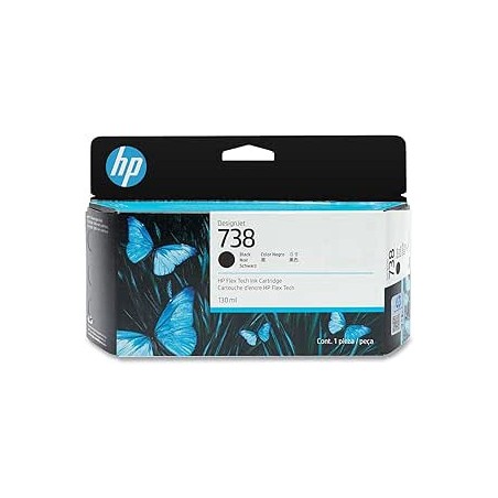 20464-HP DESIGNJET 738 CARTUCHO NEGRO 130ML