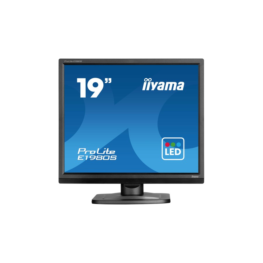 20525-iiyama ProLite E1980S-B1 pantalla para PC 48,3 cm (19") 1280 x 1024 Pixeles VGA LED Negro 20525-iiyama ProLite E1980S-B1 pantalla para PC 48,3 cm (19") 1280 x 1024 Pixeles VGA LED Negro