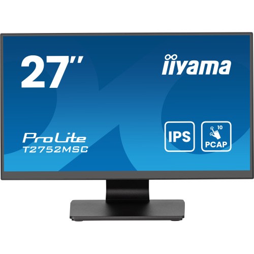 20534-iiyama ProLite T2752MSC-B1AG pantalla para PC 68,6 cm (27") 1920 x 1080 Pixeles Full HD LED Pantalla tactil Negro