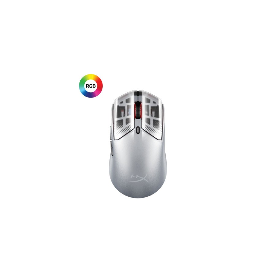 20546-HP Raton gaming inalambrico HyperX Pulsefire Haste 2 S plateado 20546-HP Raton gaming inalambrico HyperX Pulsefire Haste 2 S plateado