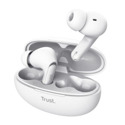 Trust Yavi Auriculares True Wireless Stereo TWS Dentro de oido Llamadas Musica USB Tipo C Bluetooth Blanco