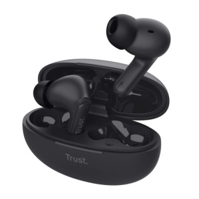 Trust Yavi Auriculares True Wireless Stereo TWS Dentro de oido Llamadas Musica USB Tipo C Bluetooth Negro