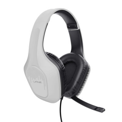 Trust GXT 415W Zirox Auriculares Alambrico Diadema Juego Blanco