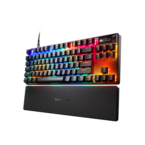 20736-Steelseries APEX PRO TKL GEN 3 teclado Juego USB Ingles de EE. UU. Negro