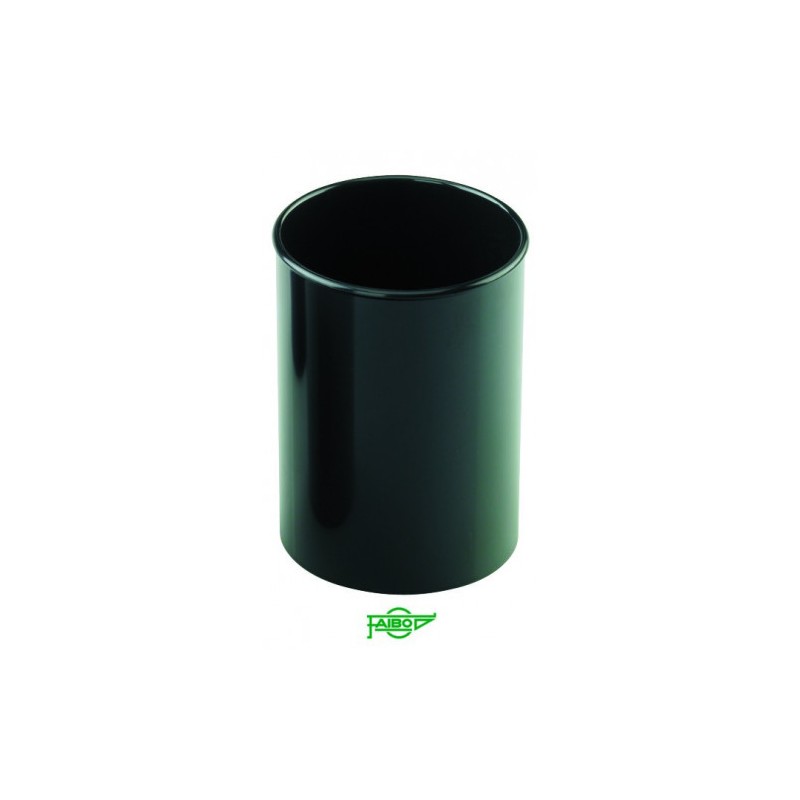 2090-CUBILETE DE PLASTICO 78 MM. DIAMETRO X 100 MM. ALTO OPACO NEGRO FAIBO 205-02 2090-CUBILETE DE PLASTICO 78 MM. DIAMETRO X 100 MM. ALTO OPACO NEGRO FAIBO 205-02