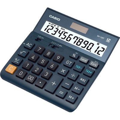 CALCULADORA SOBREMESA 12 DIGITOS CASIO DH 12ET