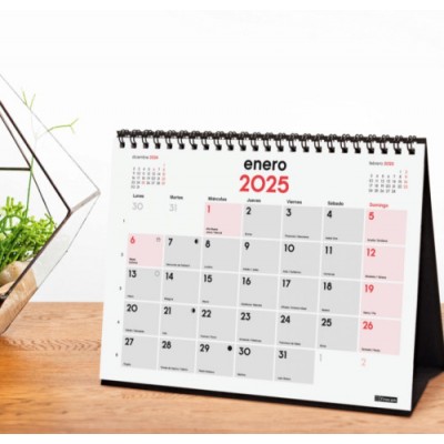 CALENDARIO 2025 SOBREMESA NEUTRO ESCRIBIR S 210X150MM FINOCAM 780100025