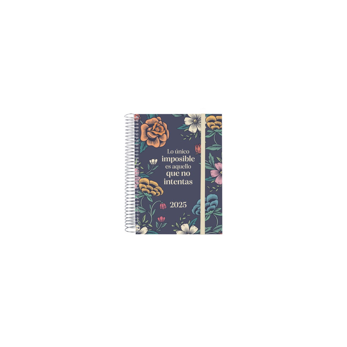 AGENDA 2025 TRENDY DESIGN E10 155X212MM DIA PAGINA IMPOSIBLE FINOCAM 742312525