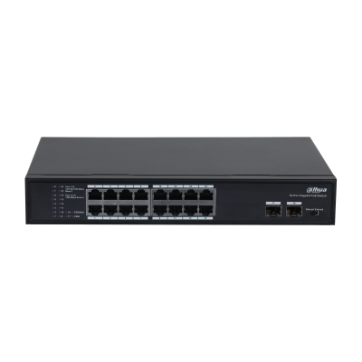 DH PFS3218 16GT 135 DAHUA SWITCH L2 POE 16 PUERTOS 2 GIGABIT SFP