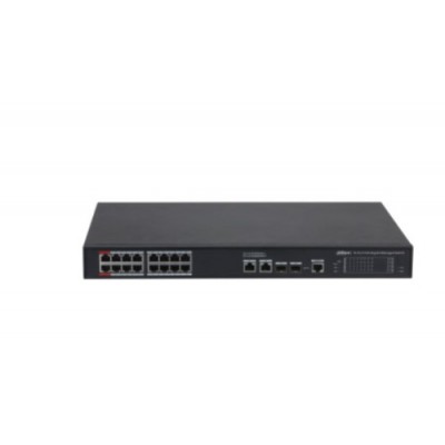 DH S4220 16GT 240 DAHUA SWITCH L2 GESTIONABLE POE 20 16 PUERTOS POE 2 RJ45 GIGABIT 2 SFP GIGABIT