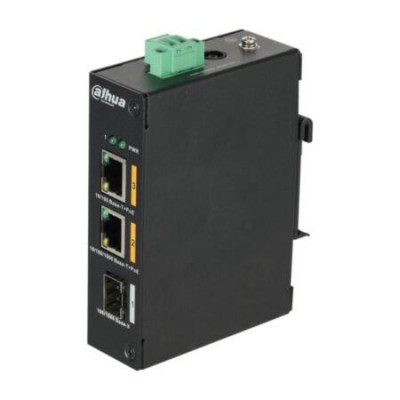 DH PFS3103 1GT1ET 60 V2 DAHUA SWITCH INDUSTRIAL 3 PUERTOS 2 POE